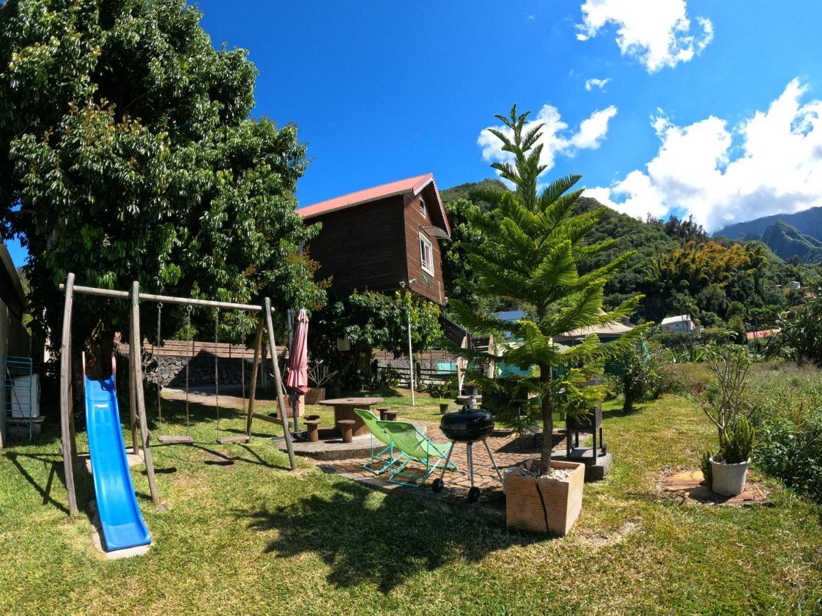 Villa Ti Kaz Perchee Entre-Deux Exterior foto