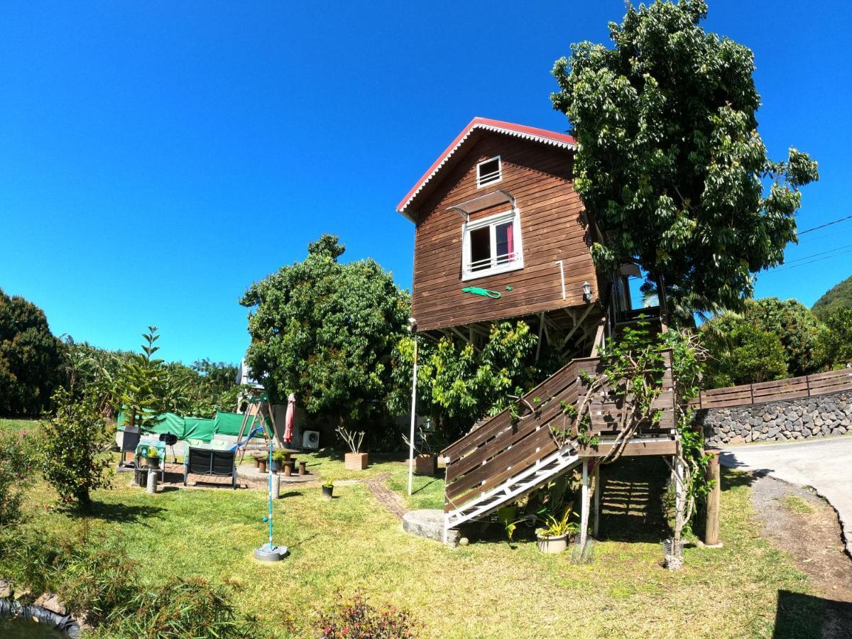 Villa Ti Kaz Perchee Entre-Deux Exterior foto